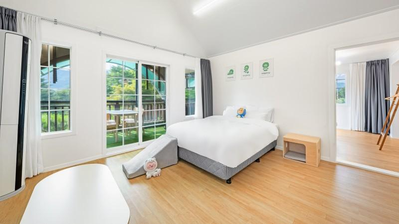 Bedroom 3, Gapyeong Dog Pension Green, Gapyeong