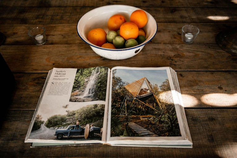 Food & Drinks 3, K2 Kudhva Treehouse Cabin for 2 in Tintagel, Cornwall
