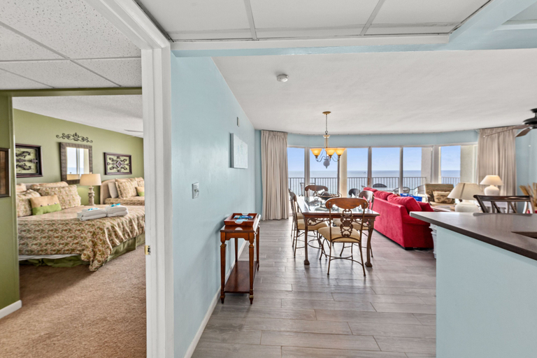 View from property, Gulf Front Living Room AND Master Suite! Sleeps 8!, Bay