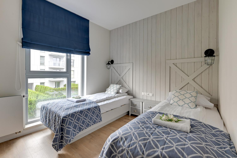 Bedroom 2, Nadmorze by Q4Apartments, Gdańsk City