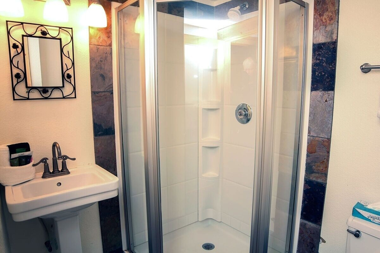Bathroom, Timber Creek Chalets: 3 2 Bedroom Chalet, Larimer