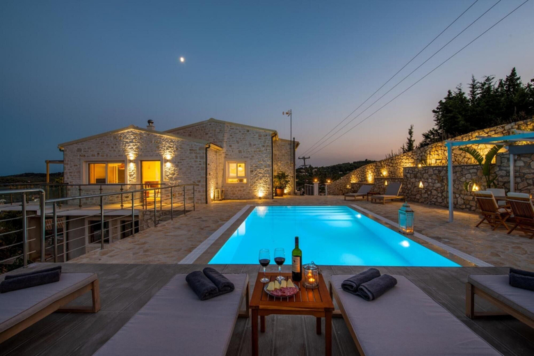 Room 3, Above Blu Villa in Gaios, Ionian Islands