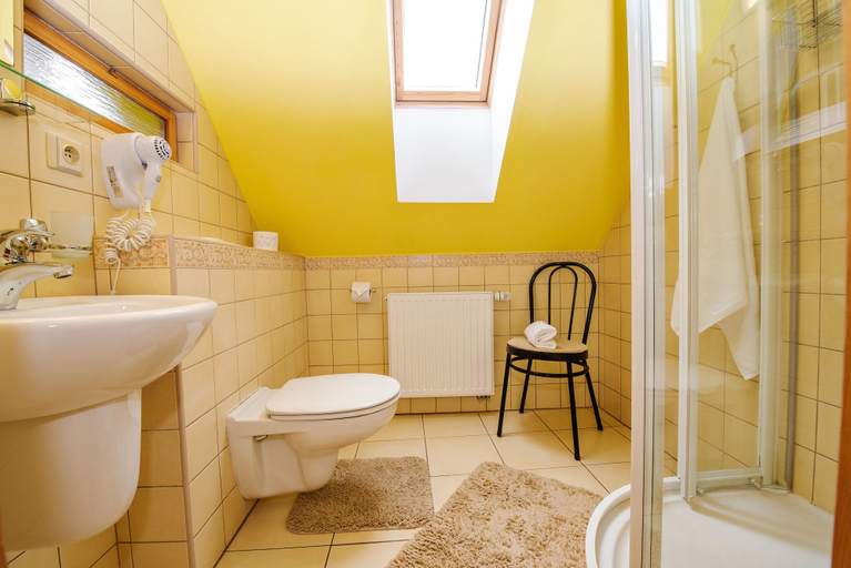 Bathroom 3, Rodinné Ubytování u Bílé Paní, Český Krumlov
