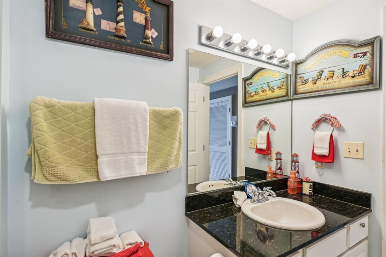 Bathroom 3, Calypso 1207 West 1 Bedroom Home by RedAwning, Bay