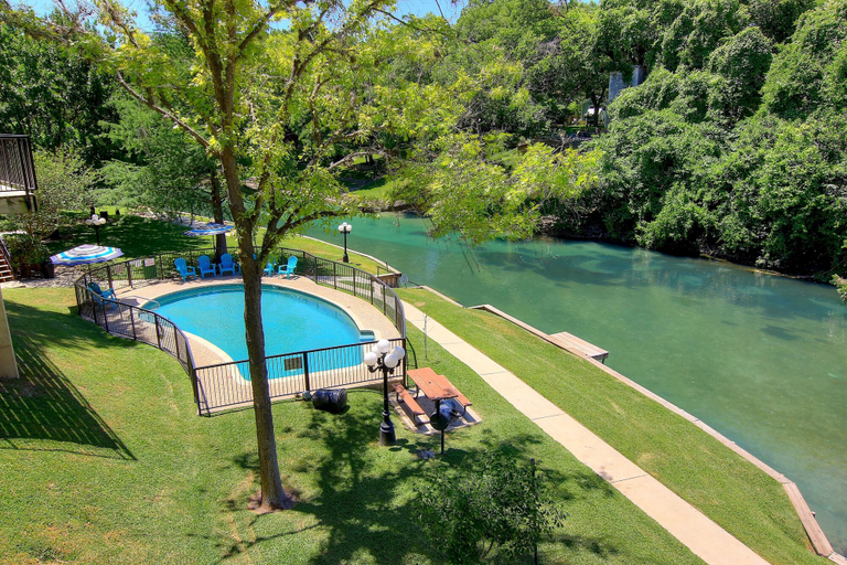 Pool, Ic 209 Comal Escape 2 Bedroom Condo by RedAwning, Comal