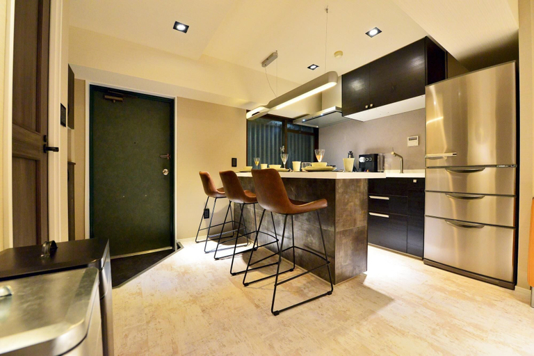 Private kitchen 2, Omotesando 2BR in Minato, Shibuya