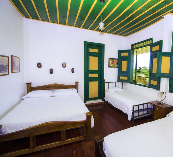 Bedroom 2, Finca Hotel El Palmar, Montenegro