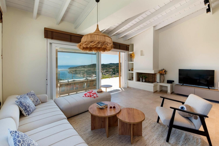 Room 5, Above Blu Villa in Gaios, Ionian Islands