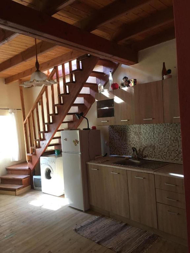 Private kitchen, 2 Floors House in Sinarades Near Beach, Ionian Islands