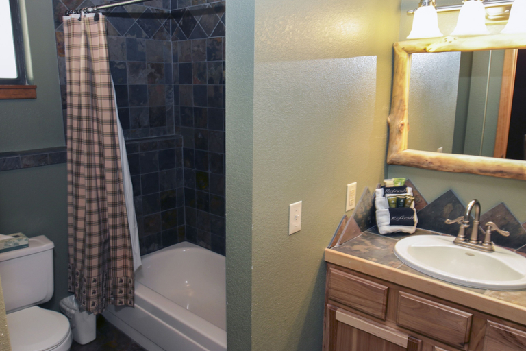 Bathroom, Timber Creek Chalets: 2b 1 Bedroom Chalet, Larimer