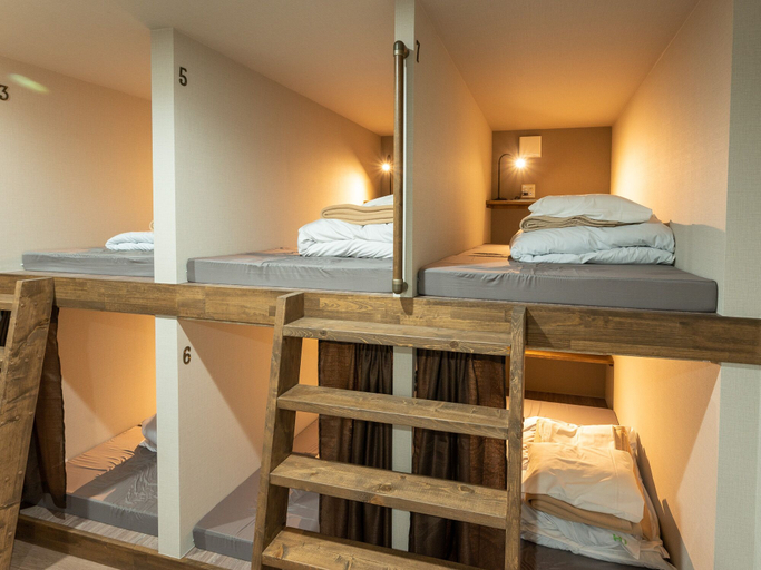 Bedroom 5, Mountain Lodge at 1,400m Hütte Jil Shirakabako, Nagawa