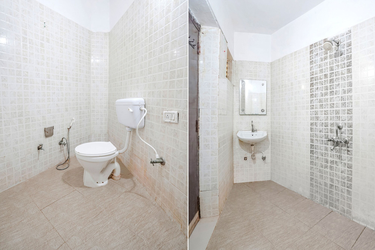 Bathroom 3, Fabhotel Taj Stay, Agra