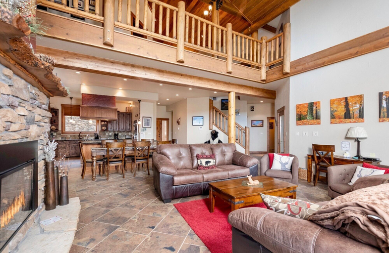 Living area 3, Elk Summit Vacation Home At Windcliff 5 Bedroom Home by RedAwning, Larimer