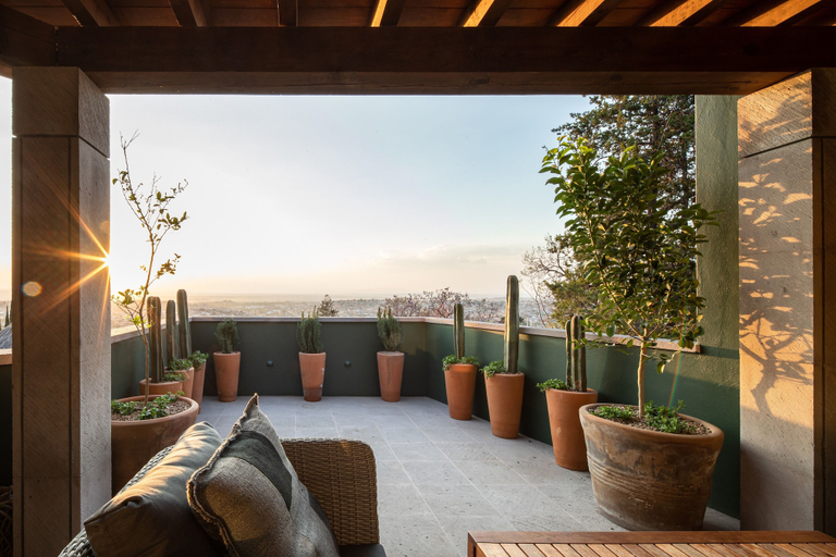 Balcony view, Panorama de la Parroquia, Allende