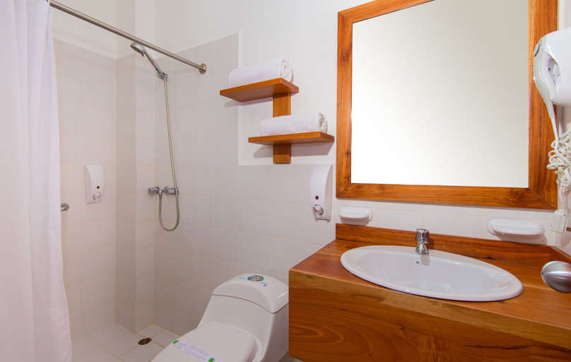 Bathroom 5, Hotel Fiesta, Santa Cruz
