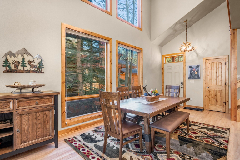 Dining, River Rock -- Ev # 3 Bedroom Condo by RedAwning, Larimer