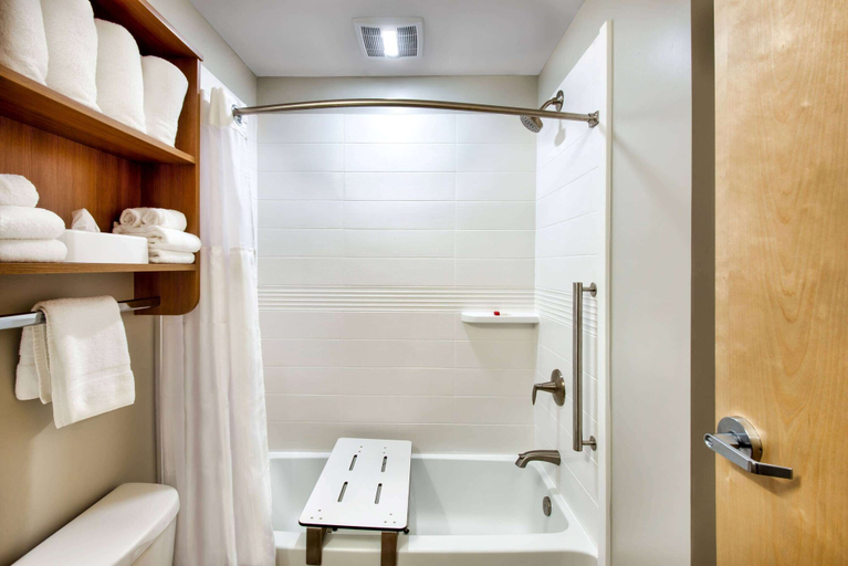 Bathroom 4, Microtel Inn & Suites by Wyndham Farmington, Ontario