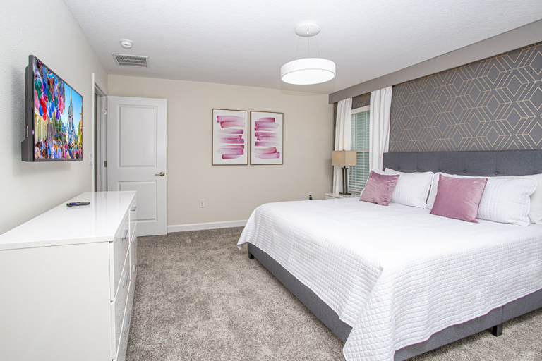Bedroom 2, Gorgeous 4 Bedroom w/ Pool Close to Disney 4836, Osceola