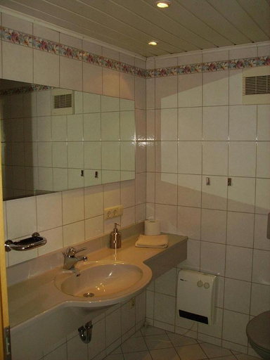 Bathroom, Hotel Rossner, Hof