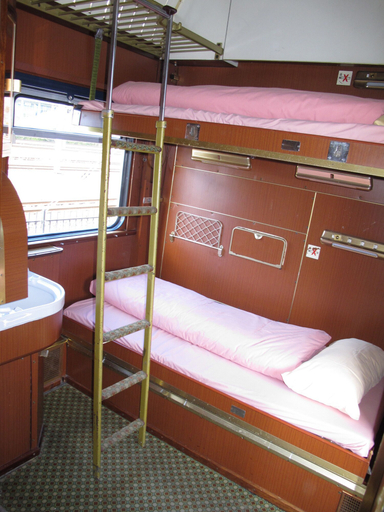 Room 3, Train Lodge Amsterdam - Hostel, Amsterdam