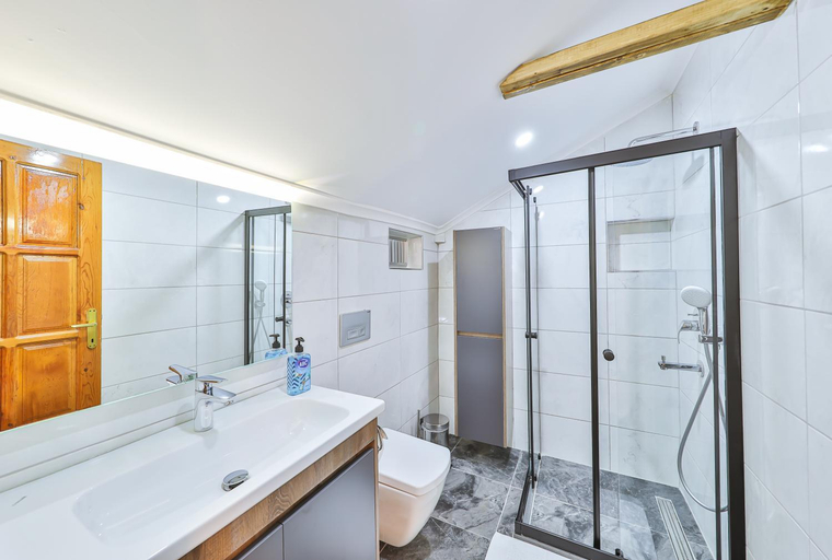 Bathroom 4, Villa Dundar - Kas Apart Otel, Kaş