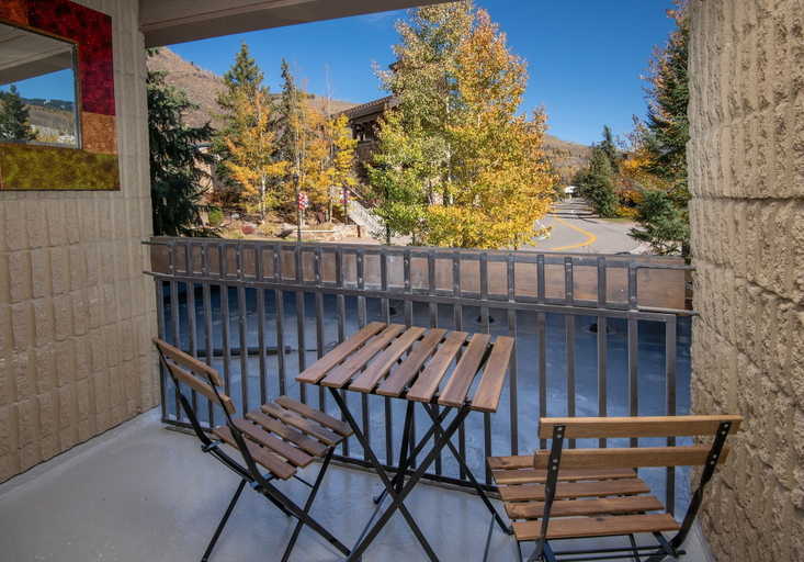 Balcony, Vail 21 #304 1 Bedroom Condo by RedAwning, Eagle