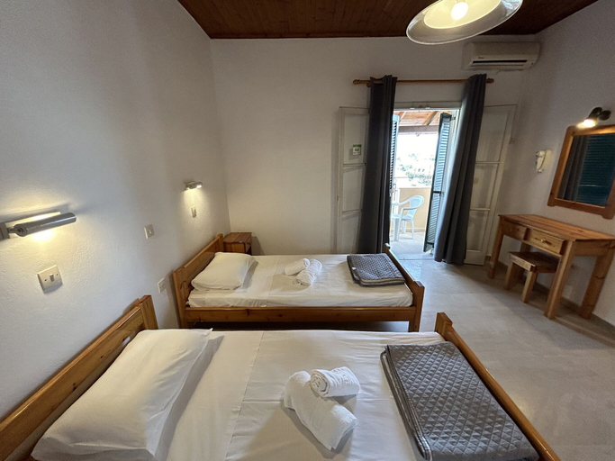 Bedroom 4, Kavos Panorama Complex, Ionian Islands