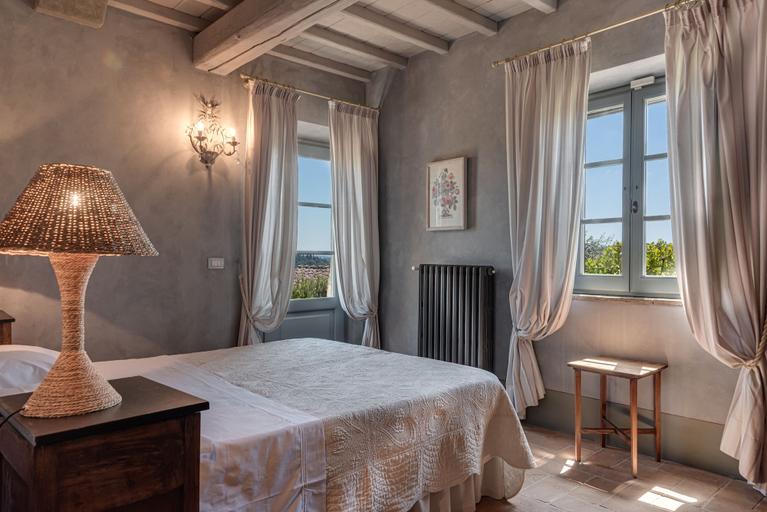 Bedroom 2, Tenuta Guardastelle, Siena