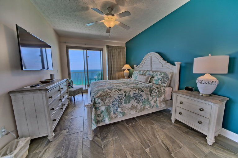 Bedroom 2, Calming Beachfront Condo with Oversized Balcony Facing the Gulf - Unit 2101 by RedAwning, Bay