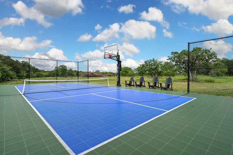 Sport court, 50 Acre Countryside Haven W/ Hiking Trails, Arcade & Pool by RedAwning, Somervell