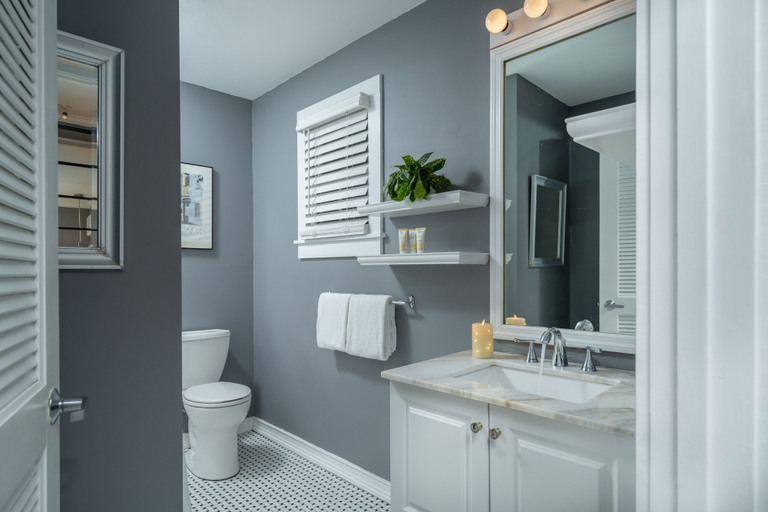Bathroom 4, Alexander's Guesthouse - Adult Exclusive, Monroe