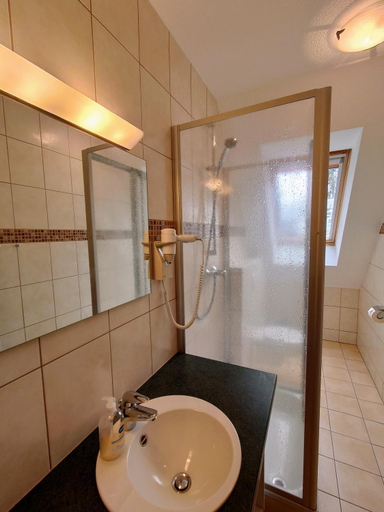 Bathroom 2, Landhausferienwohnungen Am Brockenblick Pension, Harz