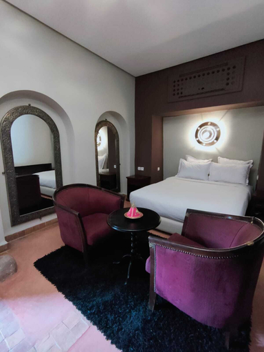 Bedroom 2, domaine diamant bleu, Marrakech