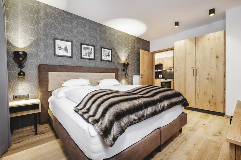 Bedroom 1, Valentin Design Apartments, Imst