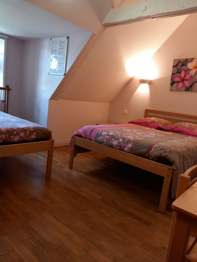 Bedroom 4, Château du Bourg, Mayenne