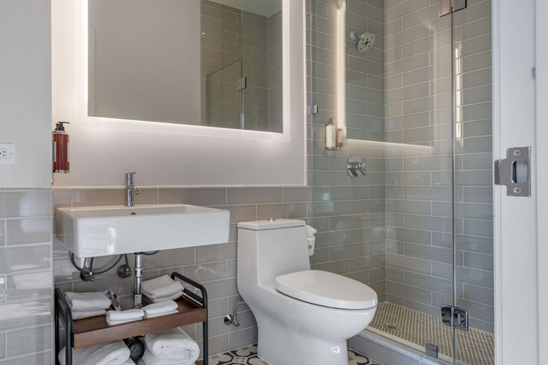 Bathroom 4, The Draper New York, Tapestry Collection by Hilton, New York
