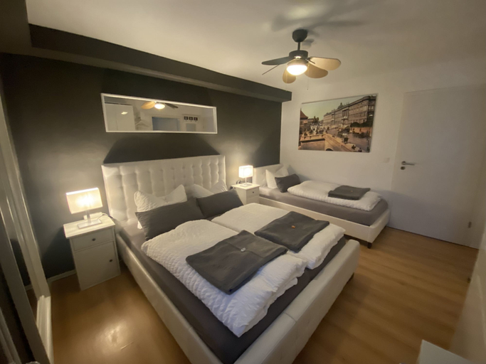 Bedroom 2, City Holiday Apartments Berlin, Berlin