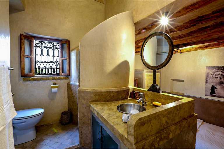 Shower 4, Riad 92 - Architect's Riad in the Exclusive Dar El Bacha, Marrakech