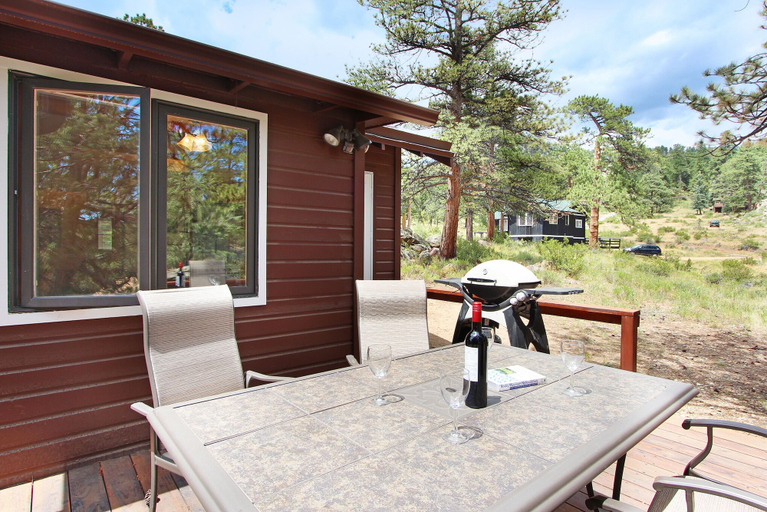 BBQ/picnic area, Blue Jay -- Ev #3274 2 Bedroom Cabin by RedAwning, Larimer