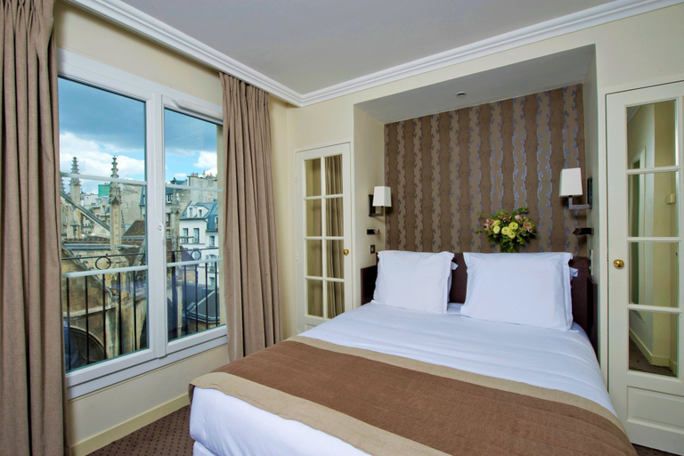 Bedroom 3, Hôtel Henri IV Rive Gauche, Paris
