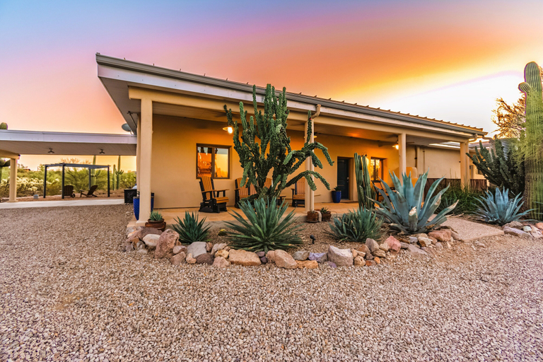 Exterior & Views 2, La Puerta Azul- Stunning Desert Retreat; Pool/Spa, Pima