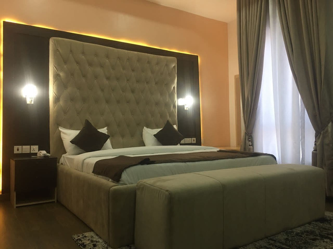 Bedroom 2, Wizy Hyatt Hotel, Enugu North