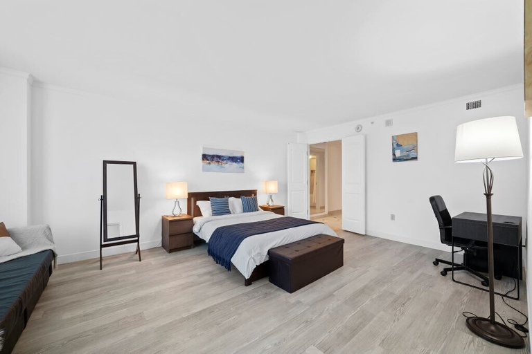 Bedroom 4, TWO Bold Beachfront Condos by CozySuites, Atlantic