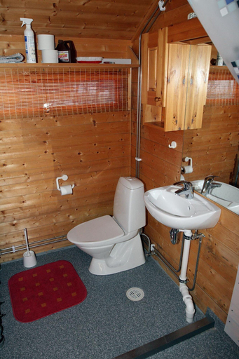 Bathroom 4, Glaðheimar Cottages, Blönduós