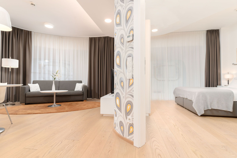Bedroom 2, Limehome Graz - Argos by Zaha Hadid, Graz