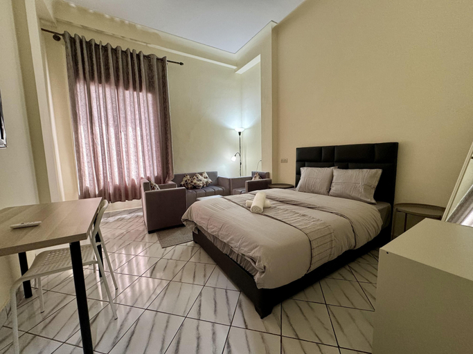 Bedroom 2, Stunning 1-bed Apartment in Casablanca - Casa Port, Casablanca