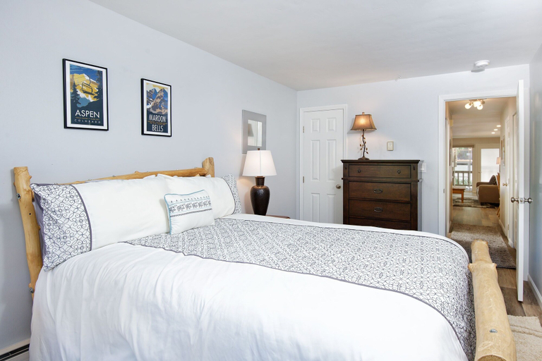Room 4, Timber Ridge Unit 2e 1 Bedroom Condo by RedAwning, Pitkin