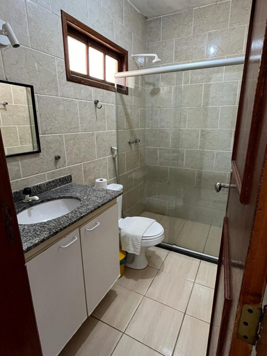 Bathroom 4, Suite Pousada Paraío, Guarapari