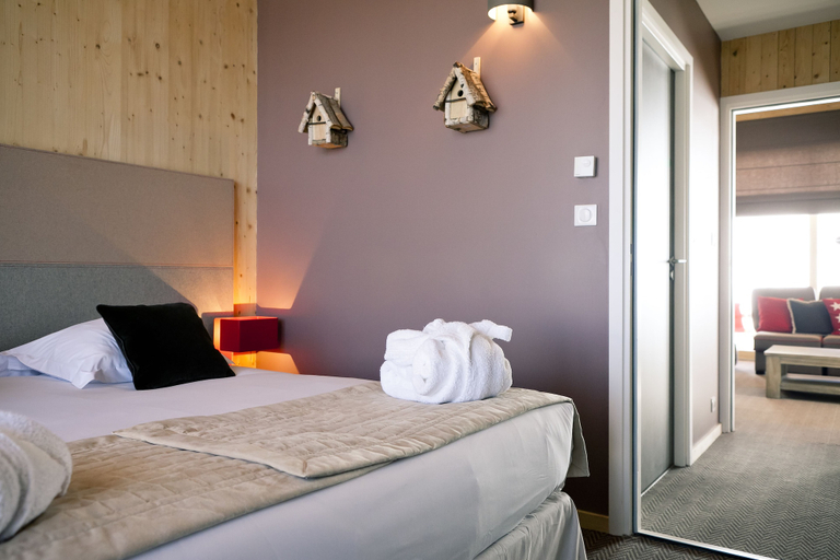 Bedroom 5, Aiguille Grive Chalets Hôtel, Savoie
