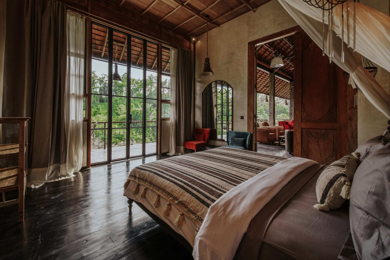 Bedroom 2, Exceptional 9BR Incredible Jungle View, River Access, Gianyar